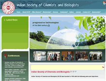 Tablet Screenshot of iscbindia.com